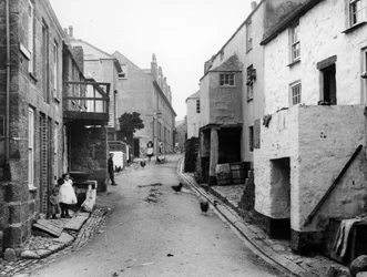 Back Road East, St Ives, um 1880-99